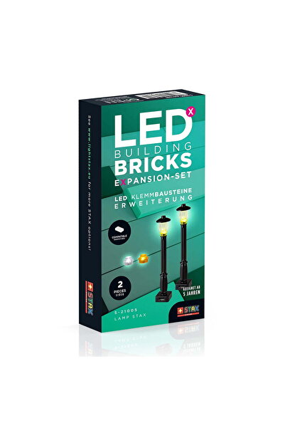 STAX Set de constructie Expansion Lamp, 6 elemente, multicolor, pentru copii ...