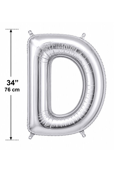 D HARFİ FOLYO BALON