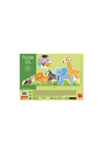 GOULA Puzzle XXL Junglă pentru copii