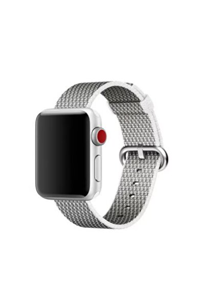 REDz Accessories Apple Watch Band, Woven Nylon, Textile, Sport, White - Apple...