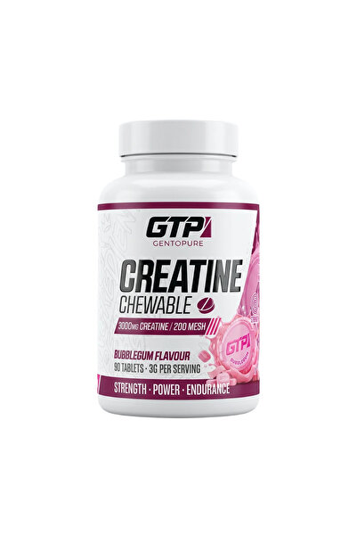 Gentopure CREATINE CHEWABLE (90 TABLET) - BUBBLEGUM