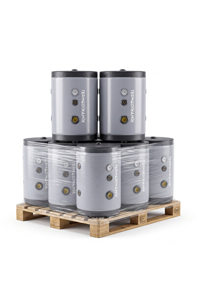TD-BT 50 LT Buffer Tank | 50 Litre | 7 Adet | Isı Pompası ve Isıtma Sistemleri için Denge Tankı
