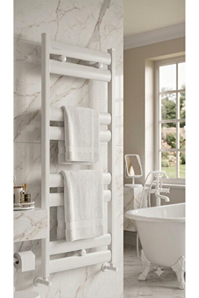ALDERA 5/10 TİP1 BEYAZ ALUMINYUM HAVLUPAN (48*96 cm)