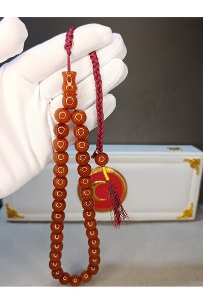 HALİL KOÇAK Sikma Amber Tesbi̇rhanma Handcrafted by Master Artisans