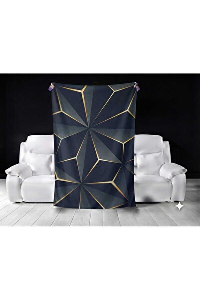 Elmas Dizayn تصميم خاص من ماركة مميزة، بطانية سرير تلفزيونية مقاس 150x220 سم،...