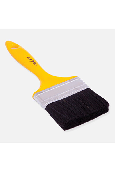 Arya No:4 Oil Paint Brush Plastic Fine Handle-Black Bristle