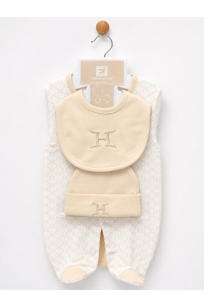 Baby Gift طقم كوفلة مواليد 4 قطع - حديث الولادة NB