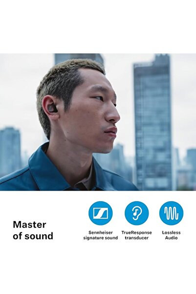 Sennheiser سماعات MOMENTUM True Wireless 4 - سماعات أذن ذكية بتقنية بلوتوث 5....