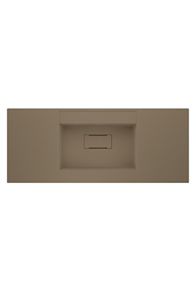 RealStone Flatstone Etajerli Granit Lavabo 100x50 Cappucino