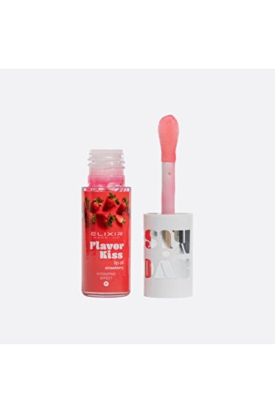 Elixir Make-Up Flavor Kiss Lip Oil- Strawberry