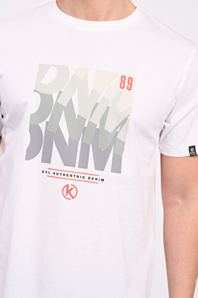 Kenvelo - Tricou cu maneca scurta de barbat cu imprimeu