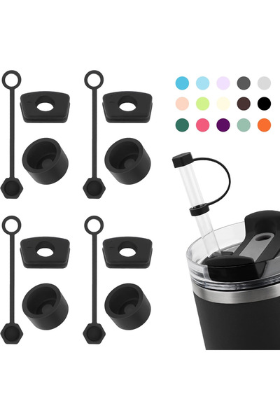 Stanley Quencher 1,18 Pipetli Termos Uyumlu 1 Set 3 Parça Sızdırmaz Set Aksesuar