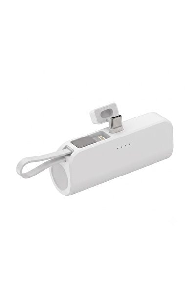 REDz Accessories Мини външна батерия с 2 Type-C порта, 5000mAh, преносима, LE...