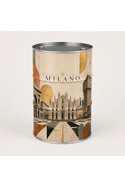 Generic Brand Masă tip butoi personalizată CISKO Milano – Cities Collection