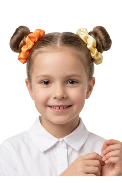 Bidani -Eya 2-piece Scrunchie Set - Multicolor