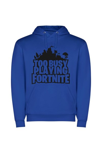 iLovePrints Forte Folio: Fortnite Finesse Φούτερ με κουκούλα σε χρώμα Μπλε