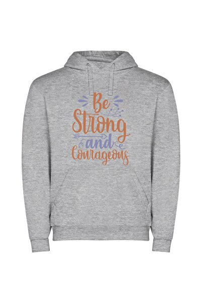 iLovePrints Unleashed Strength: Fearless & Fierce Φούτερ με κουκούλα σε χρώμα...