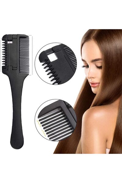 valkyrie Professional Razor Blade Hair Styling Comb Double Sided Hair Thinnin...