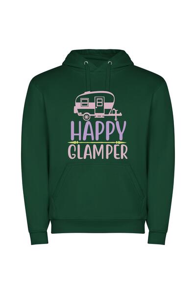 iLovePrints Glamper Joyride Φούτερ με κουκούλα σε χρώμα Πράσινο