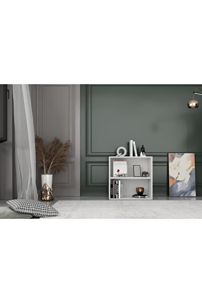 Vivense LEKSA RAFLI KİTAPLIK 65 CM BEYAZ KTP-1156