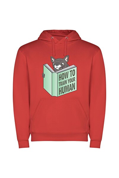 iLovePrints Pawsome Human Training Techniques Φούτερ με κουκούλα σε χρώμα Κόκ...