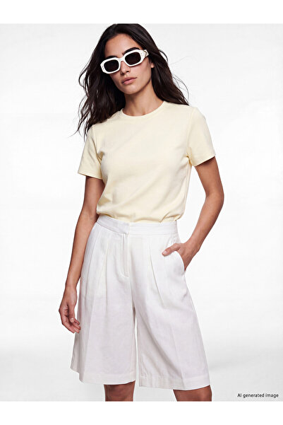 LC Waikiki Yellow Soft Touch Women's T-Shirt