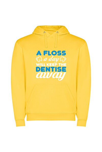 iLovePrints Delicate Dentist Profile: Aesthetic Care Φούτερ με κουκούλα σε χρ...