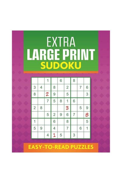 ARCTURUS Sudoku cu caractere extra mari: Puzzle-uri ușor de citit