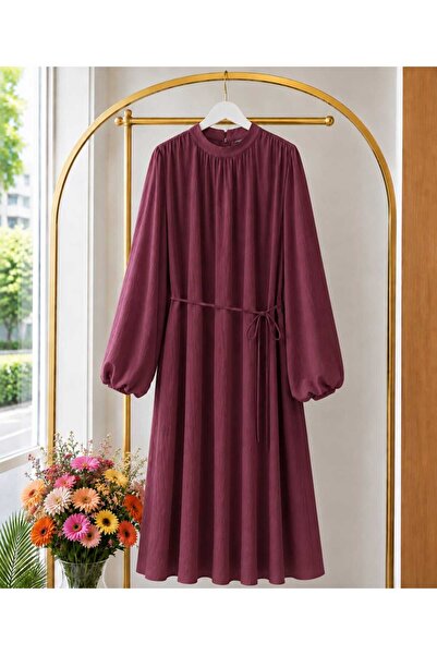 MODA VEDAT Women's Lined Tulle Modal Dress -0750
