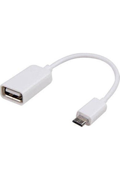 OEM Μετατροπέας Micro USB αρσενικό σε USB-A θηλυκό, Λευκός, 1 τεμάχιο