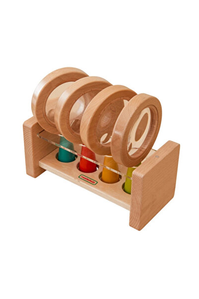 Masterkidz Set de lupe din lemn cu recipient