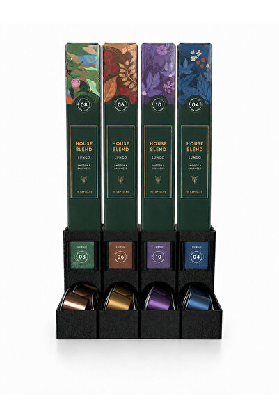 Generic Brand Suport pentru 4 cutii de capsule de cafea compatibile Nespresso...