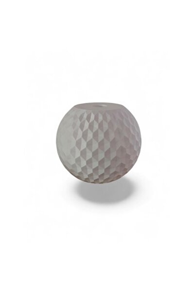 OEM Abajur Prisma, design scandinav, plastic imprimat 3D alb mat, 22x22x25 cm...