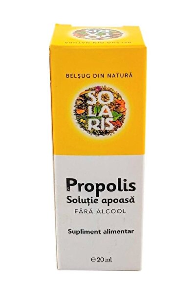 SOLARIS Solutie Apoasa de Propolis Fara Alcool 20ml