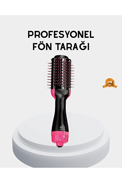 teknodayım New Generation Blow Dryer Comb – 220 ° C Heat, Negative Ion, 360 °...