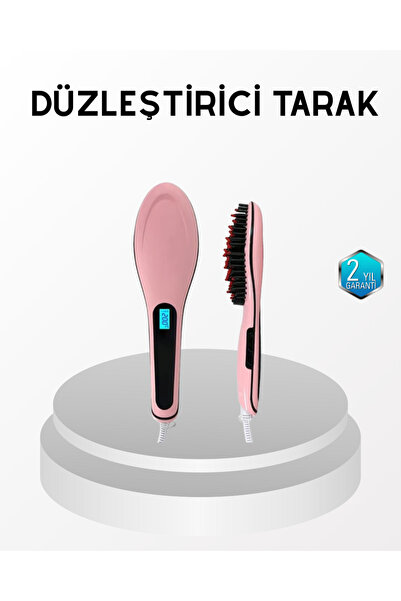 teknodayım Professional Hair Straightener Comb – 230 ° C Maximum Heat, Rapid ...