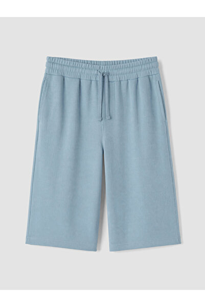 LC Waikiki Peak New Season Blue Regular Fit Men's Shorts