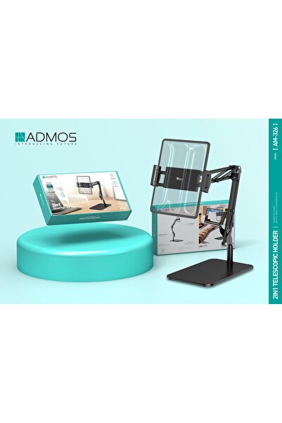 ADMOS محطة شحن GaN 5 في 1 |   شاحن سريع بـ 4 منافذ USB-C + USB-A مع كابل مزدو...