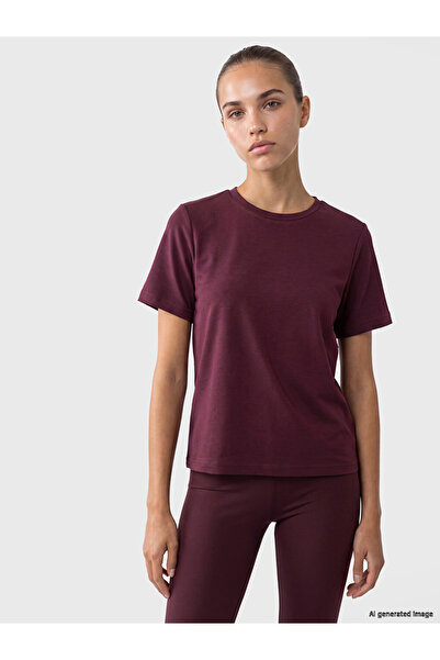 LC Waikiki Plum Soft Touch Women's Sports T-Shirt