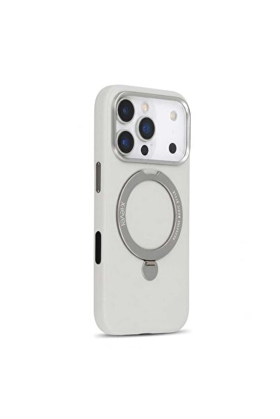 X-Level iPhone 17 Pro Max Better Enjoyment Stand Compatible Case Premium Leat...