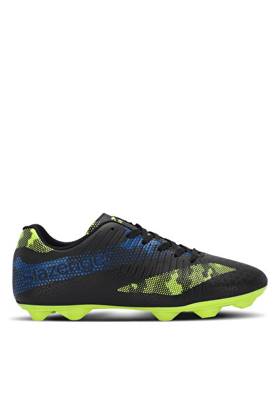 Slazenger Cyprus Kr Men's Football Boots Black / Green Soccer Shoes