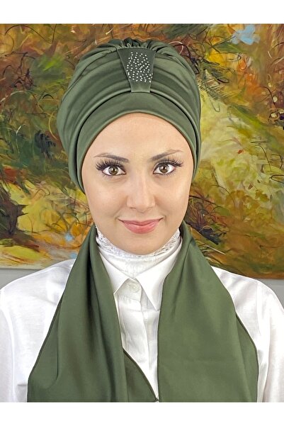 MY UKİYO STORE Hürrem Model Tek Biritli Atkılı Taşlı Bone