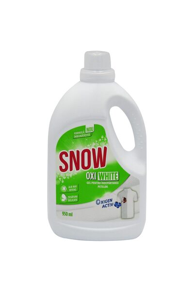 Snow Solution for Stains, Snow, Gel 950 ml Oxi White