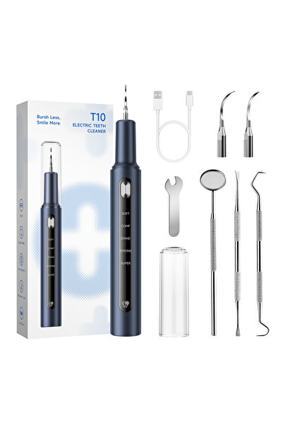 choice2 blue CURVY MOON T10 Electric Ultrasonic Calculus Scaler Tartar Elimin...