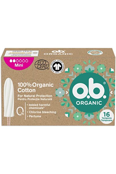 OEM Tampoane organic mini, 16 buc