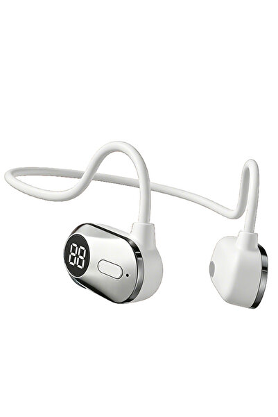 Choice WHITE VV11-NEW Wireless Sports Headphones Against-the-Ear Earphone Spo...