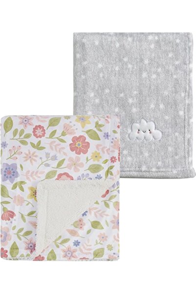 CREVENT 76X102CM Cute Plush Cozy and Warm Fleece Baby Blanket for Girls Infan...