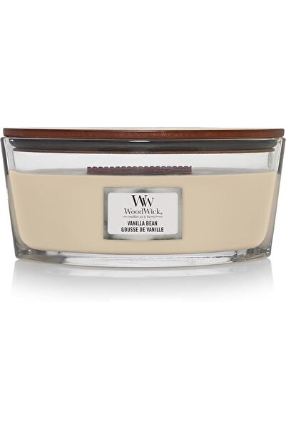 WoodWick شمعة معطرة، شمعة بيضاوية الشكل بنكهة التوت الأسود، مع فتيل متوهج، مد...
