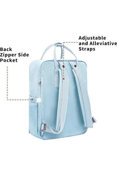KALIDI Unisex Lightweight Backpack School Bag Water-resistant Casual Rucksack...