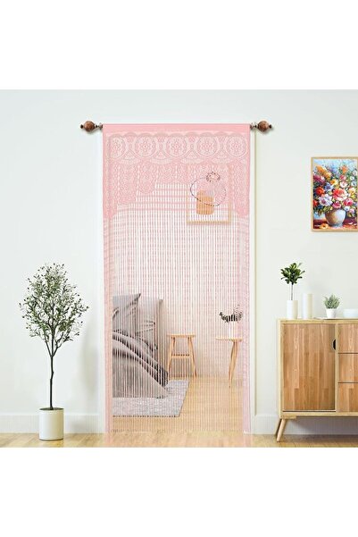 GENERAL YaoYue Macrame Lace Door String Curtain for Doorways,Room Divider Doo...
